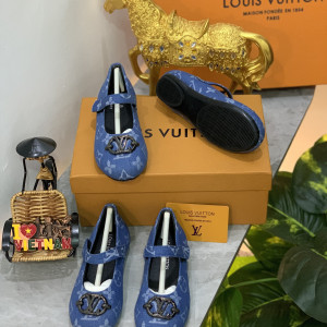 LOUIS VUITTON DENIM FLAT SHOE