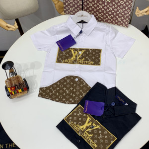 LV SHIRT (WHITE\ BLACK)