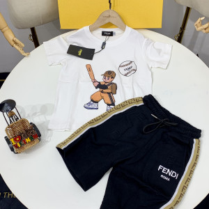 FENDI TEE SHIRT AND SHORT